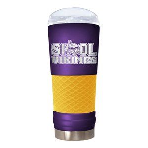 Minnesota Vikings "The Draft" 24oz. RALLY CRY Stainless Steel Travel Tumbler